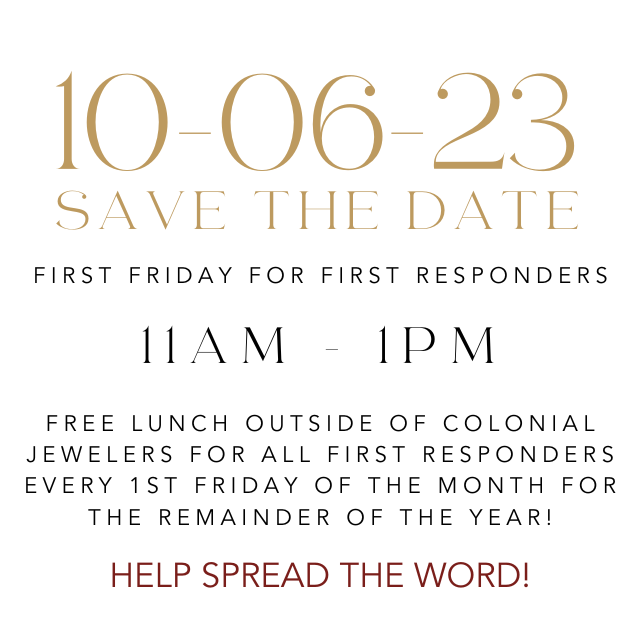 First Responders First Fridays